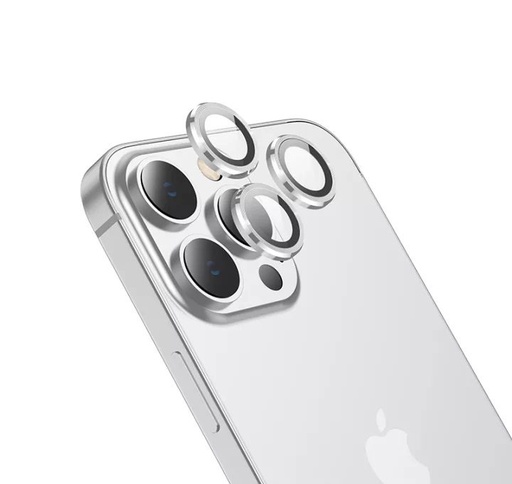 Apple iPhone 14 Pro (6.1) / 14 Pro Max (6, 7) Hoco eagle eye metal kamera zaštitno staklo, srebrna