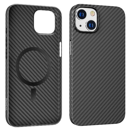 Apple iPhone 14 Plus Hoco Cave ultra thin magsafe zaštitna maskica (Crna)