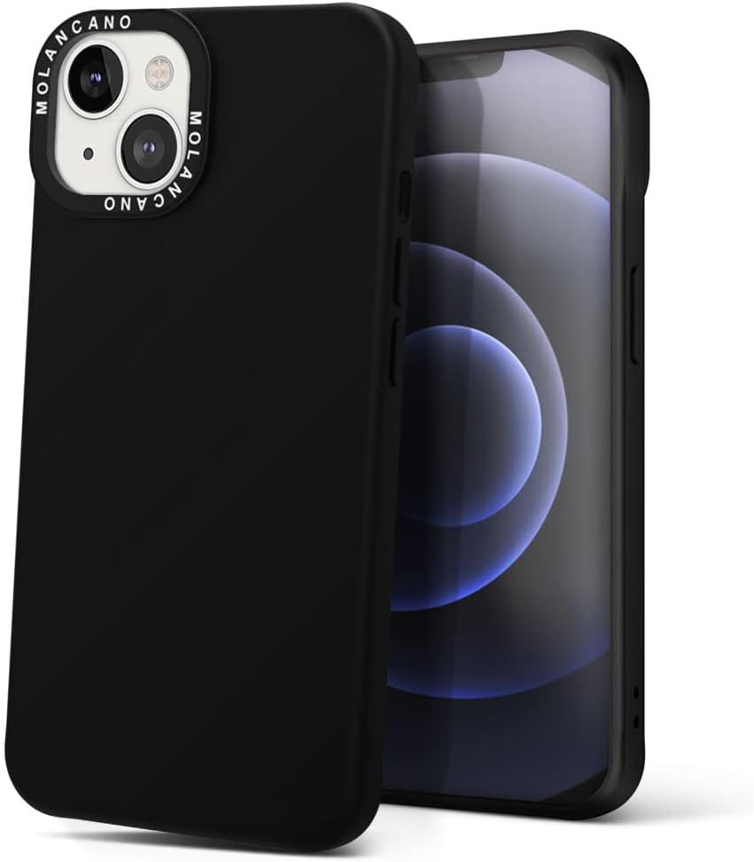 [5900230728584] Apple iPhone 13 Mini MOLAN CANO HN6 matte back cover case (Black)