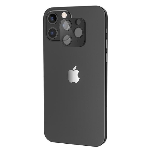 Apple iPhone 12 s metalnim okvirom kamera zaštitni zaštitno staklo , crna