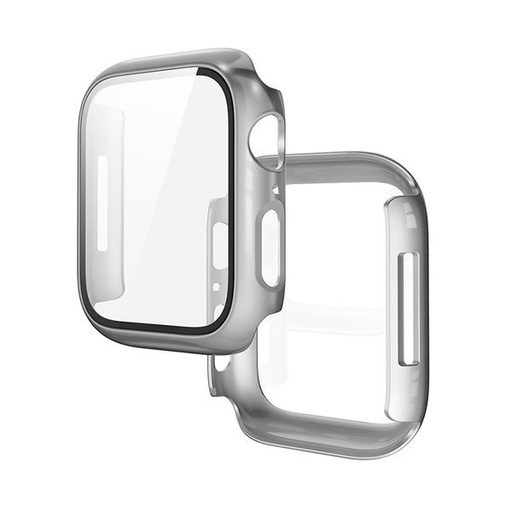 Apple Watch 7 45mm / Watch 8 45mm Hoco WS3 Shadow futrola ugrađen sa zaštitnim staklom (Srebrna)