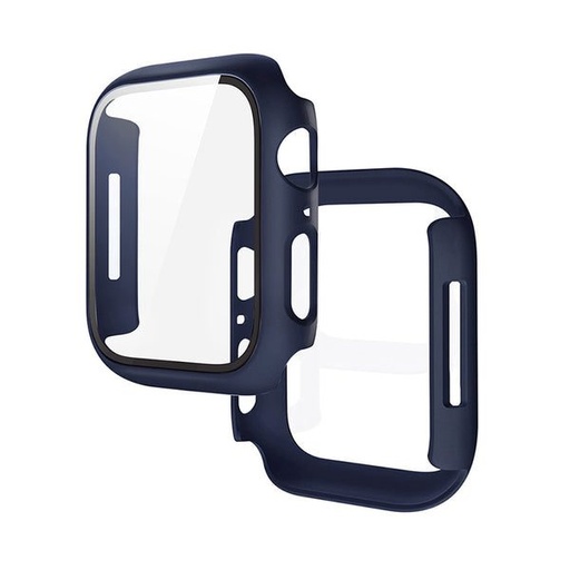 Apple Watch 7 45mm / Watch 8 45mm Hoco WS3 Shadow futrola ugrađen sa zaštitnim staklom (Plava)