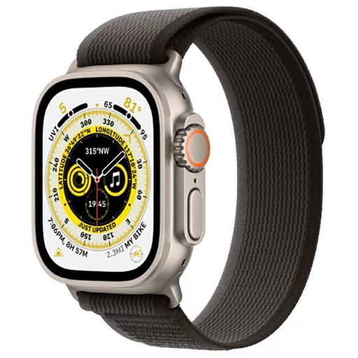 Apple Watch 42mm / Watch 44mm / Watch 45mm / Watch 49mm HOCO WA14 remen crna