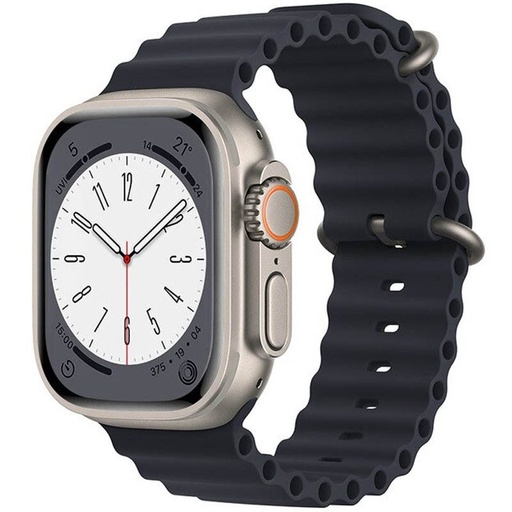 Apple Watch 42mm / Watch 44mm / Watch 45mm / Watch 49mm HOCO WA12 silikonski remen plava