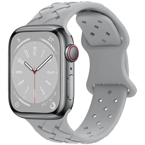 Apple Watch 38mm / Watch 40mm / Watch 41mm HOCO WA16 bamboo remen siva