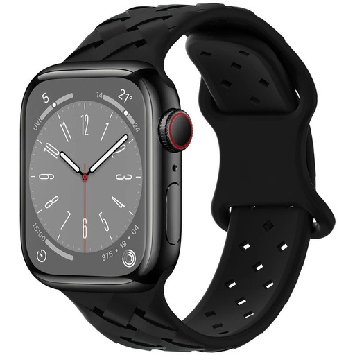 Apple Watch 38mm / Watch 40mm / Watch 41mm HOCO WA16 bamboo remen crna