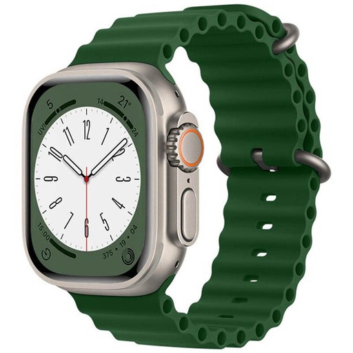 Apple Watch 38mm / Watch 40mm / Watch 41mm HOCO WA12 silikonski remen zelena