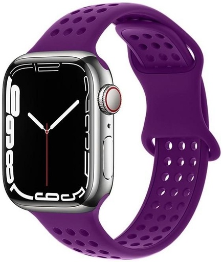 Apple Watch 38mm / Watch 40mm / Watch 41mm HOCO WA08 pametni sat remen ljubičasta