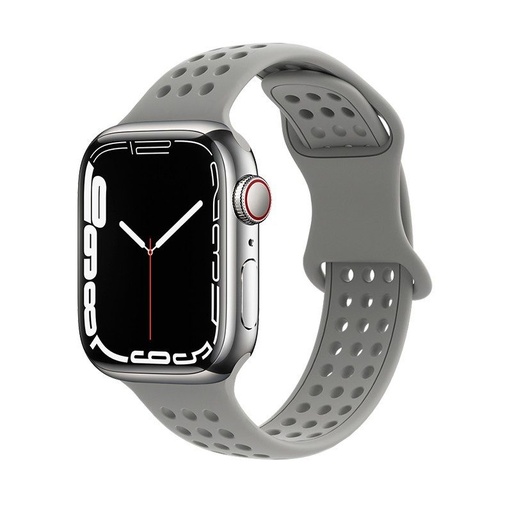 Apple Watch 38mm / Watch 40mm / Watch 41mm HOCO WA08 pametni sat remen siva