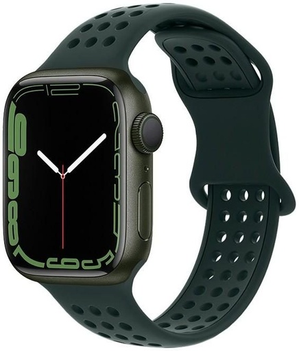 Apple Watch 38mm / Watch 40mm / Watch 41mm HOCO WA08 pametni sat remen zelena