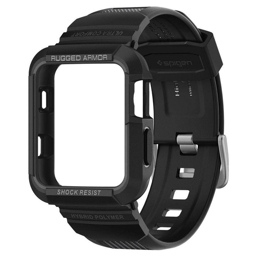 Apple Watch Series 1/2/3/4/5/6(42/44mm) Spigen rugged armor pro remen, crna