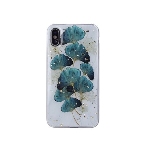 Apple iPhone 12 / iPhone 12 Pro zlatna glam zaštitna maskica (Listovi)