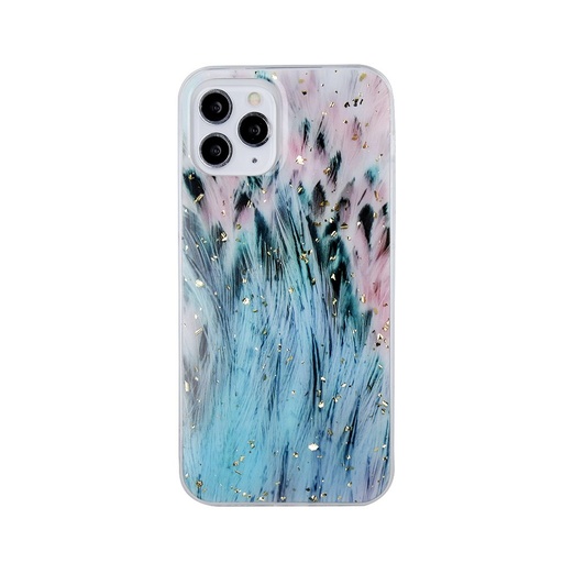 Apple iPhone 12 / iPhone 12 Pro zlatna glam zaštitna maskica (Paun)