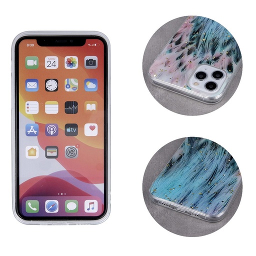Apple iPhone 7 / iPhone 8 / iPhone SE 2020 / iPhone SE 2022 zlatna glam zaštitna maskica (Paun)