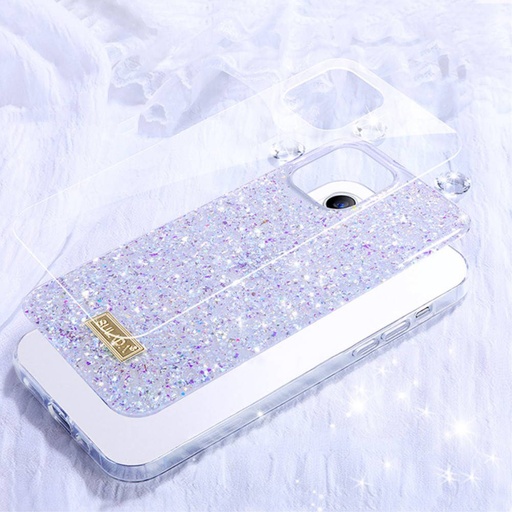 Apple iPhone 12/12 Pro Sulada luminous glitter zaštitna maskica (Ljubičasta)