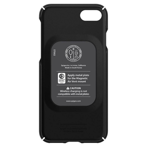 Apple iPhone 7/8/SE 2020/ SE 2022 Spigen thin fit premium zaštitna maskica (Crna)