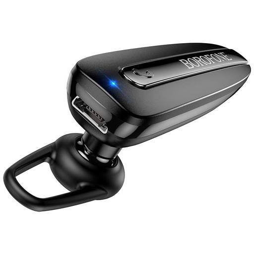 Borofone BC33 bluetooth headset, BT v5.0, 150 mAh baterija 12 sati poziv/glazba i 200 sat stanje pripravnosti vrijeme, crna