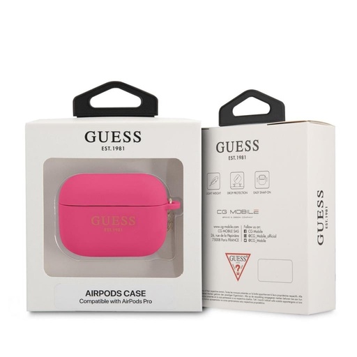 AirPods Pro Guess 4G Charms futrola (Ružičasta) - GUAPLSC4EF