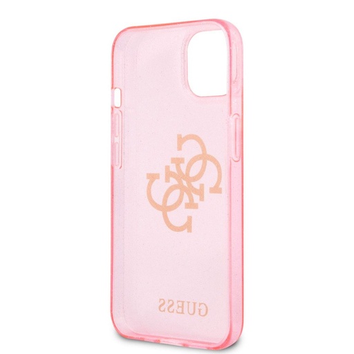 Apple iPhone 13 mini Guess TPU Big 4G Full Glitter futrola (Ružičasta) – GUHCP13SPCUGL4GPI