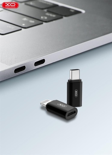 XO NB130 micro USB–Lightning podatkovni kabel adapter (Crna) – punjenje i prijenos podataka