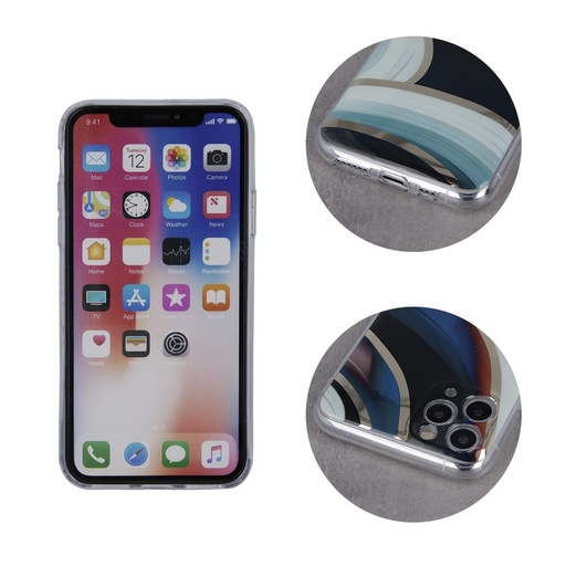 Apple iPhone 7 / iPhone 8 / iPhone SE 2020 / iPhone SE 2022 mramor s uzorkom silikonski zaštitna maskica (Shadow)