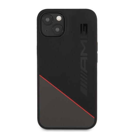 Apple iPhone 13 Mini AMG silikonski zaštitna maskica (crna/crvena) - AMHCP13SRGDBK