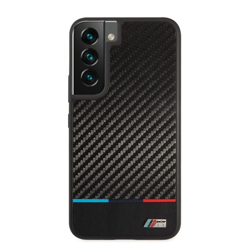 Samsung Galaxy S22 AMG koža zaštitna maskica (Crna) - AMHCS22SGSEBK