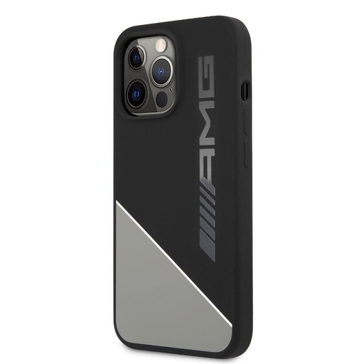 Apple iPhone 13 Pro AMG silikonski zaštitna maskica (crna/siva) - AMHCP13LWGDBK
