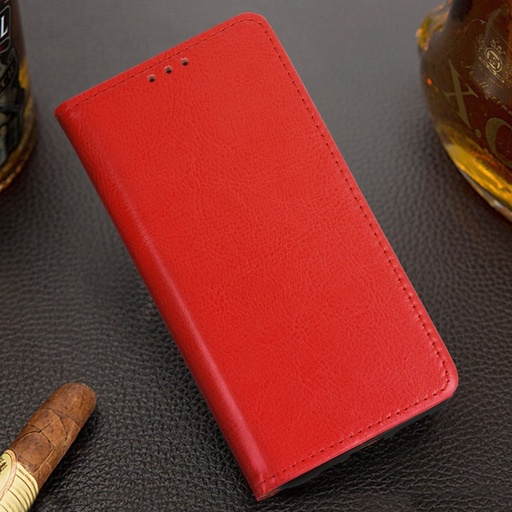 Apple iPhone 13 Pro Max originalni koža preklopna futrola (Crvena)