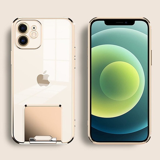Apple iPhone 7/8/SE 2020/SE 2022 luxury s osloncem zaštitna maskica (Zlatna)