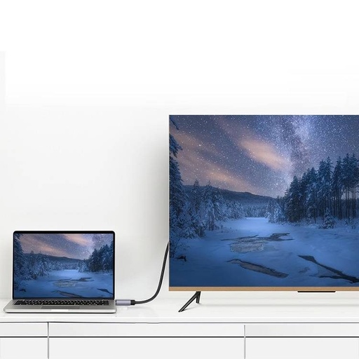 KAKU KSC-557 HDMI adapter pretvarač Iz type-c HDMI-re (4K), siva