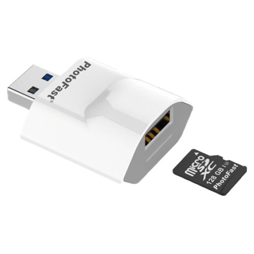 Photofast iOS microSD proširiv Photocube smart uređaj za spremanje podataka, Bijela