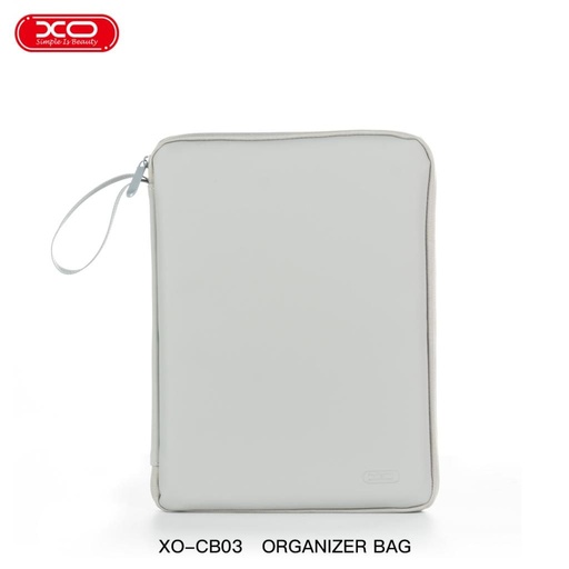 XO CB03 torba 12,9" s dijagonalom zaslona s za tablet, unutarnji s džepom a razni dodaci za pohranu (Siva)