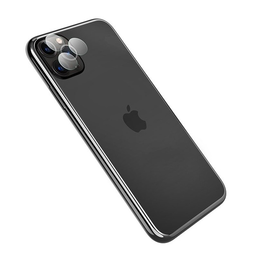 Apple iPhone 11 Pro/11 Pro Max s metalnim okvirom kamera zaštitni zaštitno staklo , proziran