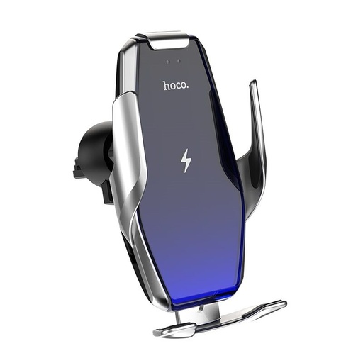 Hoco S14 bežični auto punjač, max. 15W, srebrna