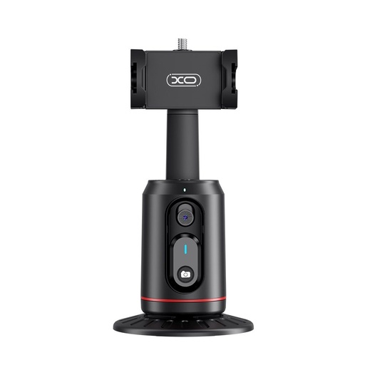 XO SS16 AI Bluetooth štap za selfie (Crna) – dva LED svjetlo, praćenje lica, automatski upravljanje