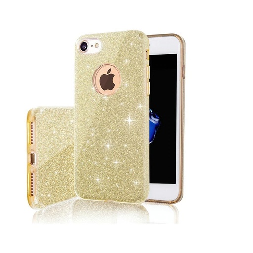 Samsung Galaxy A56 5G glitter 3in1 zaštitna maskica (Zlatna)