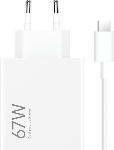 Xiaomi MDY-12-EH USB-A mrežni brzi punjač 67W (Bijela)
