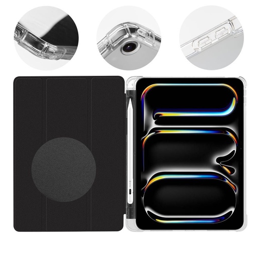 OBAL:ME MistyTab futrola iPad Air 2020/2022/2024/2025 / iPad Pro 11 1/2/3/4 (Crna)