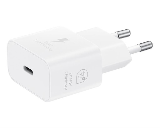 Samsung EP-T2510NWE mrežni brzi punjač USB-C (Bijela) - 25W