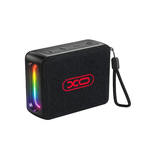 XO F85 Boombox RGB prijenosni Bluetooth zvučnik USB/TF s čitačem kartica (Crna)