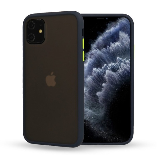 Apple iPhone 7 / iPhone 8 / iPhone SE 2020 / iPhone SE 2022 Vennus color button zaštitna maskica (Morskoplava)