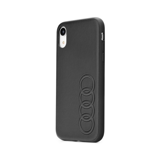 Apple iPhone 11 AUDI leather premium zaštitna maskica (Crna) - AU-TPUPCIP11R-TT/D1-BK