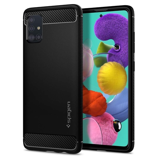 Samsung Galaxy A51 Spigen Rugged armor otporan na udarce futrola, crna