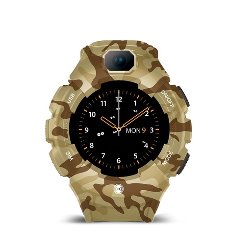 Forever Care Me KW-400 dječji pametni sat, military