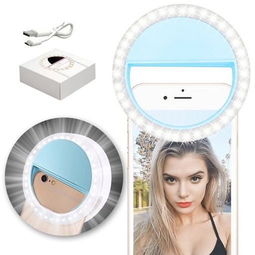 selfie LED svjetlo, plava