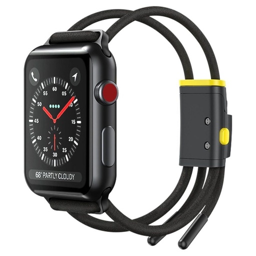 Apple Watch 6 40mm Baseus sportski remen, siva - žuta - LBAPWA4-AGY