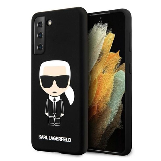 Samsung Galaxy S21 5G Karl Lagerfeld iconic premium zaštitna maskica (Crna)