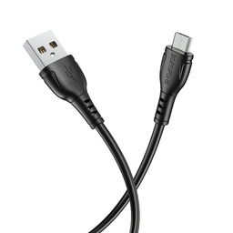 Borofone BX51 microUSB kabel, 1M, 3A, crna