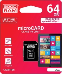 Goodram microSDHC 64GB class10 memorijska kartica